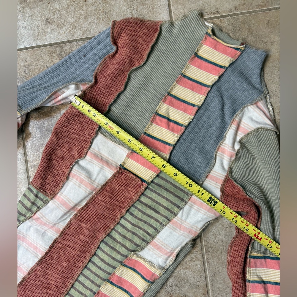 Oli & Hali Mixed Print Patchwork Turtleneck - image 7